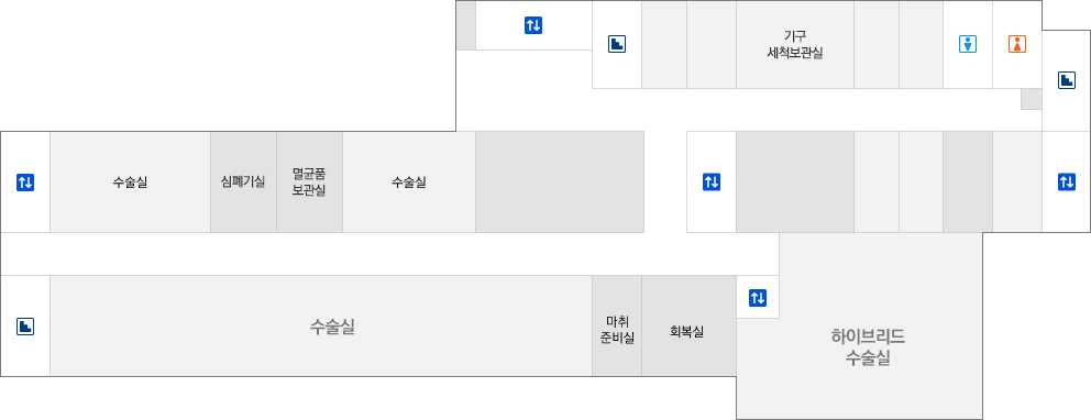 5층 원내 위치도