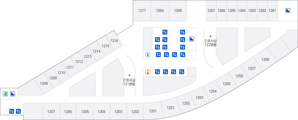 12층 원내 위치도